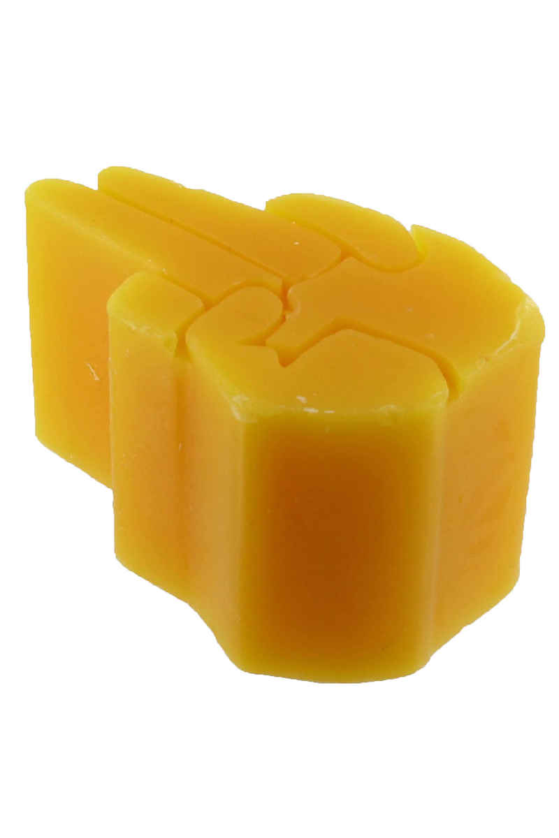 MOB Skateboards Double Trouble Vanille Skatewax (yellow)