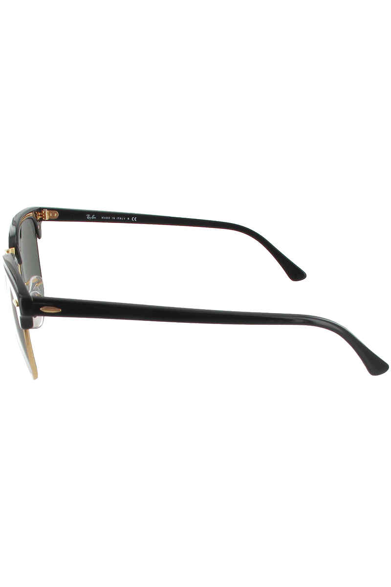 Ray-Ban Clubmaster Occhiali da sole 51mm (ebony arista green)