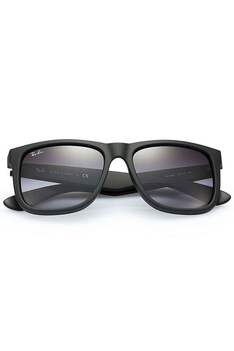 Ray-Ban Justin Sunglasses 55mm (rubber black grey gradient)