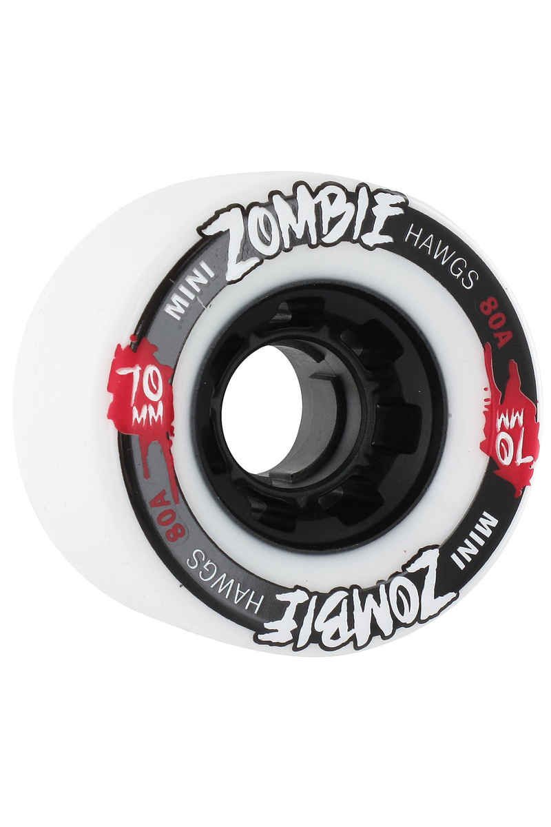 Hawgs Mini Zombies 70mm 80a Rollen 4er Pack 2013 (white) 70mm 80A