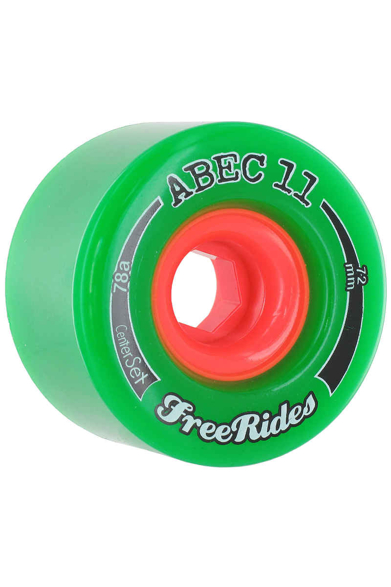 ABEC 11 Centerset Freeride 72mm 78A Ruote pacco da 4