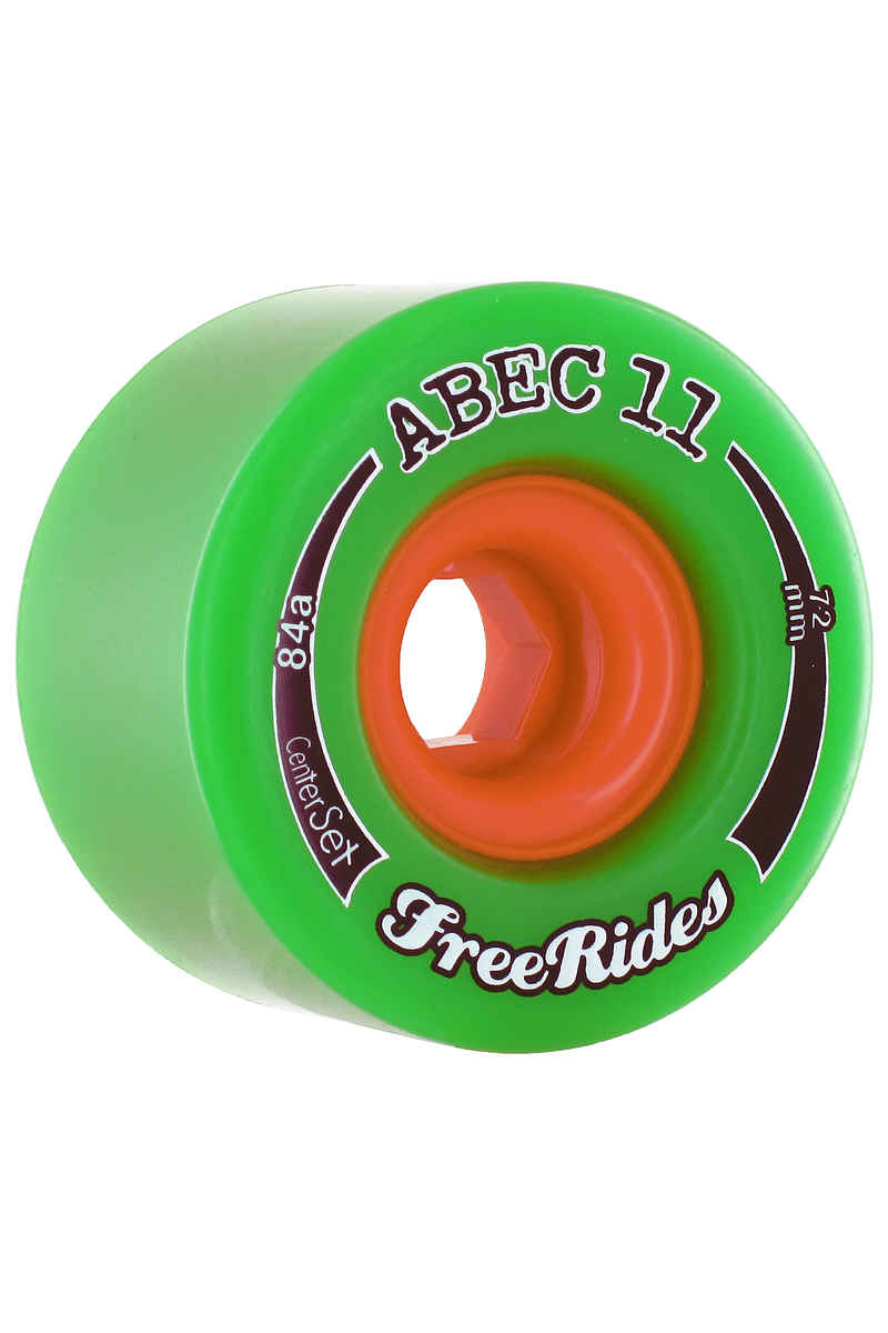 ABEC 11 Centerset Freeride 72mm 84A Ruote pacco da 4