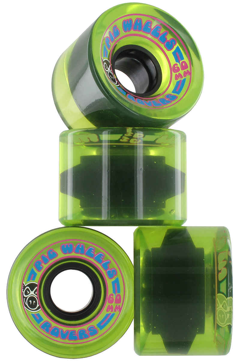 Pig Rover 60mm Rueda 4er Pack (green)