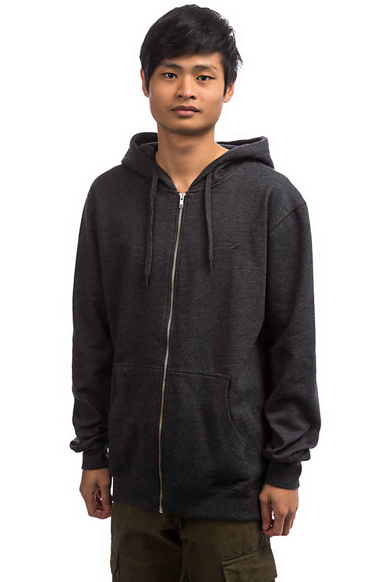 Cleptomanicx Ligull 2 Sudadera con cremallera (heather black)