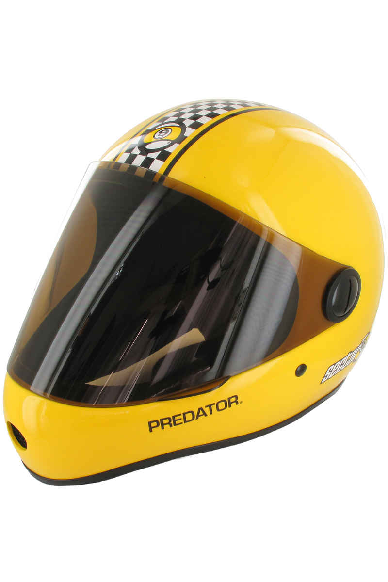 Sector 9 Predator Downhill Casque (yellow)