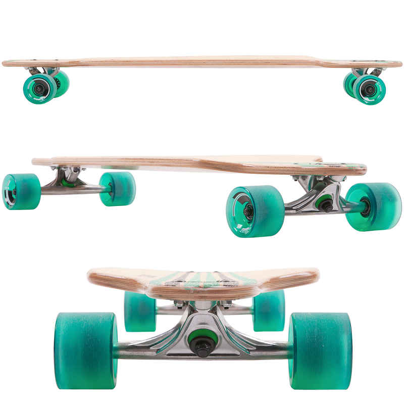 Globe Prowler Bamboo 38" (96,5cm) Komplett-Longboard (bamboo clear green)
