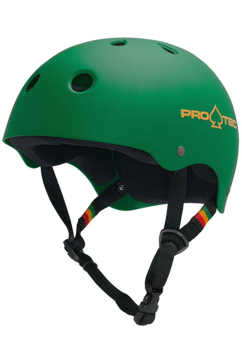 PRO-TEC The Classic Helm (matte rasta green)