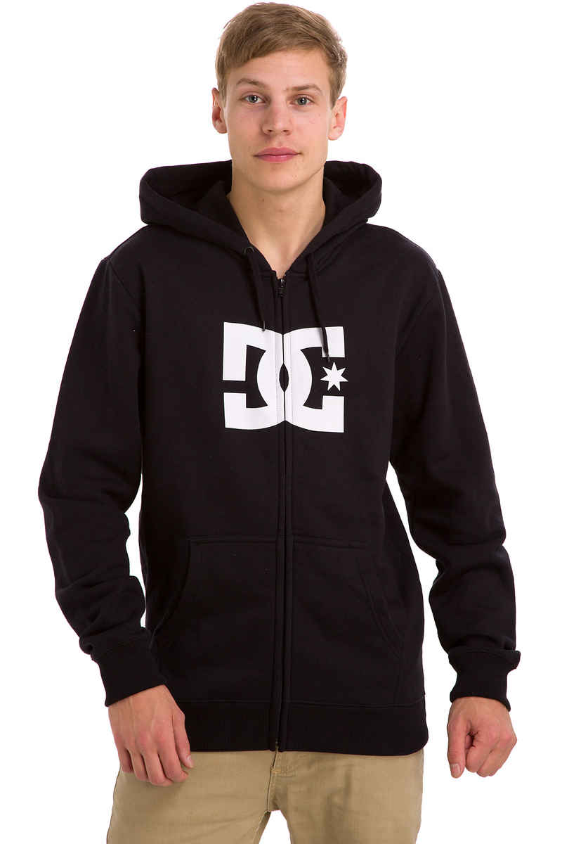 DC Star Zip-Hoodie (black)