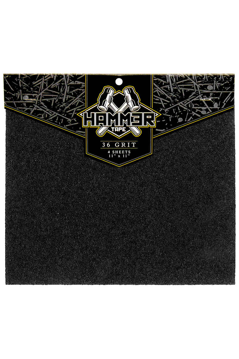 Landyachtz Hammer 11" x 11" Grip Skate (black) 4 Pack