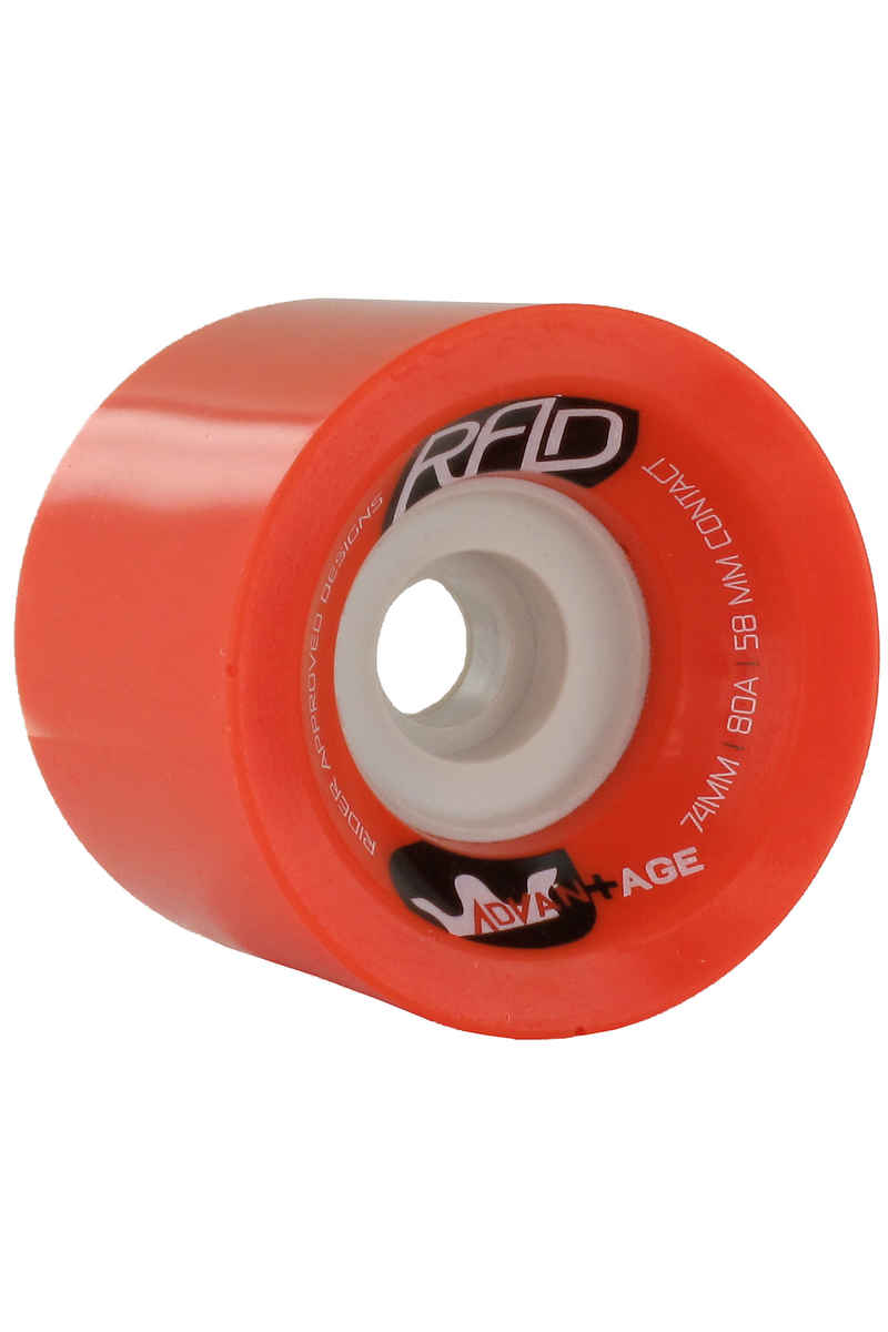 R.A.D. Advantage 74mm 80A Roue (red) 4 Pack
