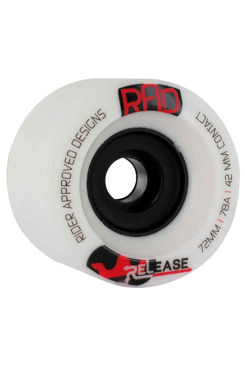 R.A.D. Release 72mm 78A Roue (white) 4 Pack