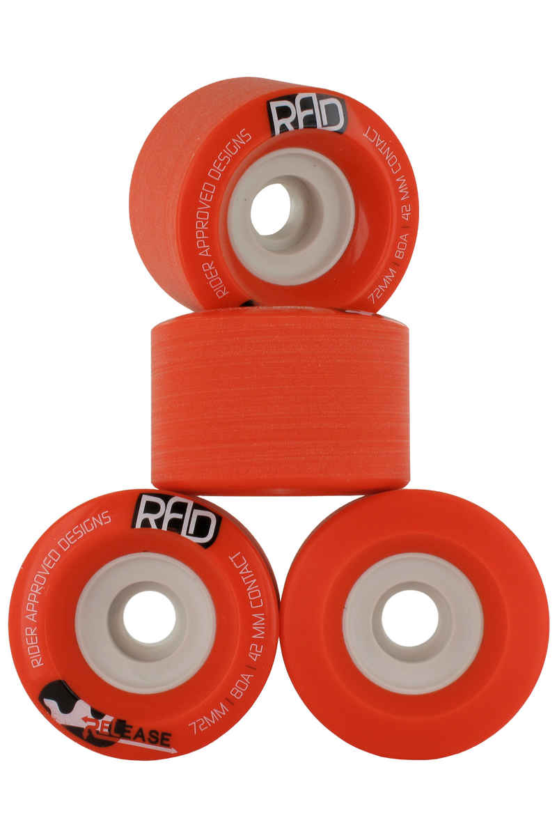 R.A.D. Release Roue (red) 4 Pack 72mm 80A