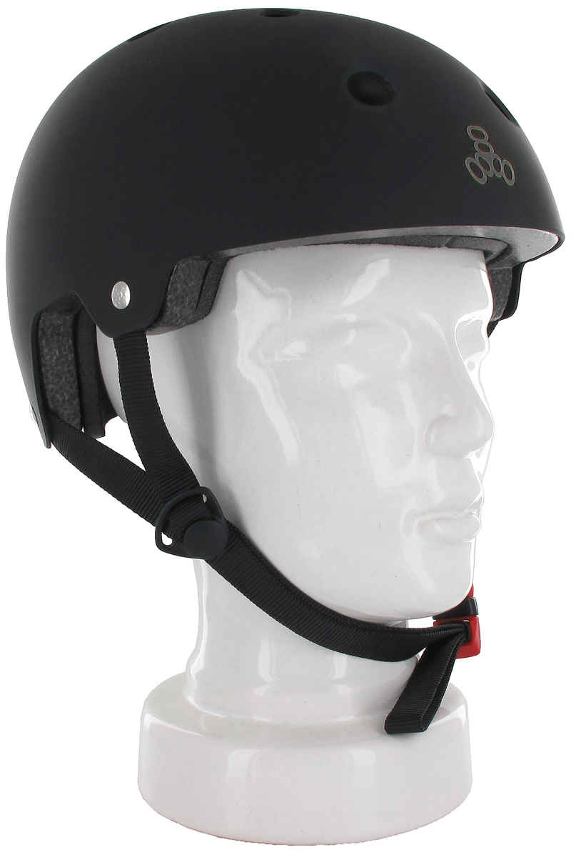 Triple Eight Brainsaver Helm (all black rubber)