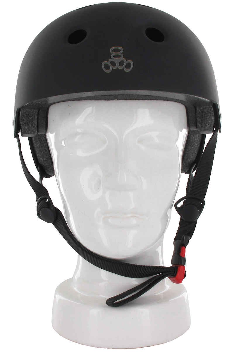 Triple Eight Brainsaver Helm (all black rubber)