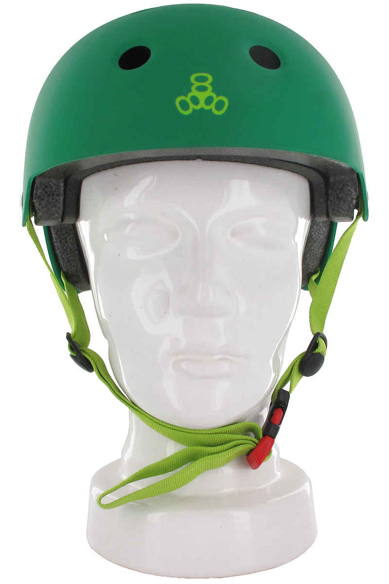 Triple Eight Brainsaver Helmet (green rubber)