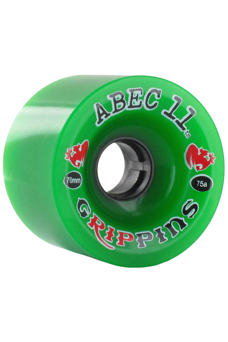 ABEC 11 Grippins Wheels (green) 4 Pack 70mm 75A