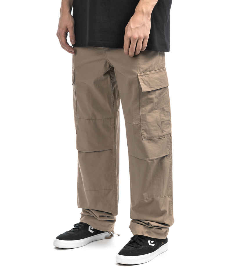 Carhartt WIP Regular Cargo Pant Columbia Pants (leather rinsed) buy at ...