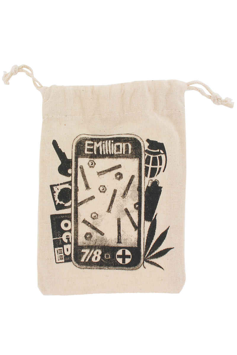 EMillion Bolt Ya Nuts 7/8" Set de vis inkl. Beutel (black) Flathead (tête fraisée) cross slot