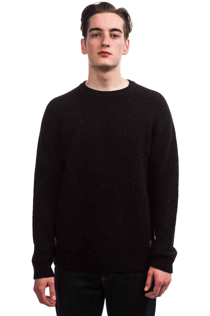 Carhartt WIP Anglistic Sweater (black heather)