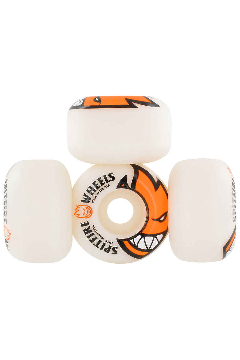 Spitfire Bighead Rueda (orange white) 50mm 99A Pack de 4