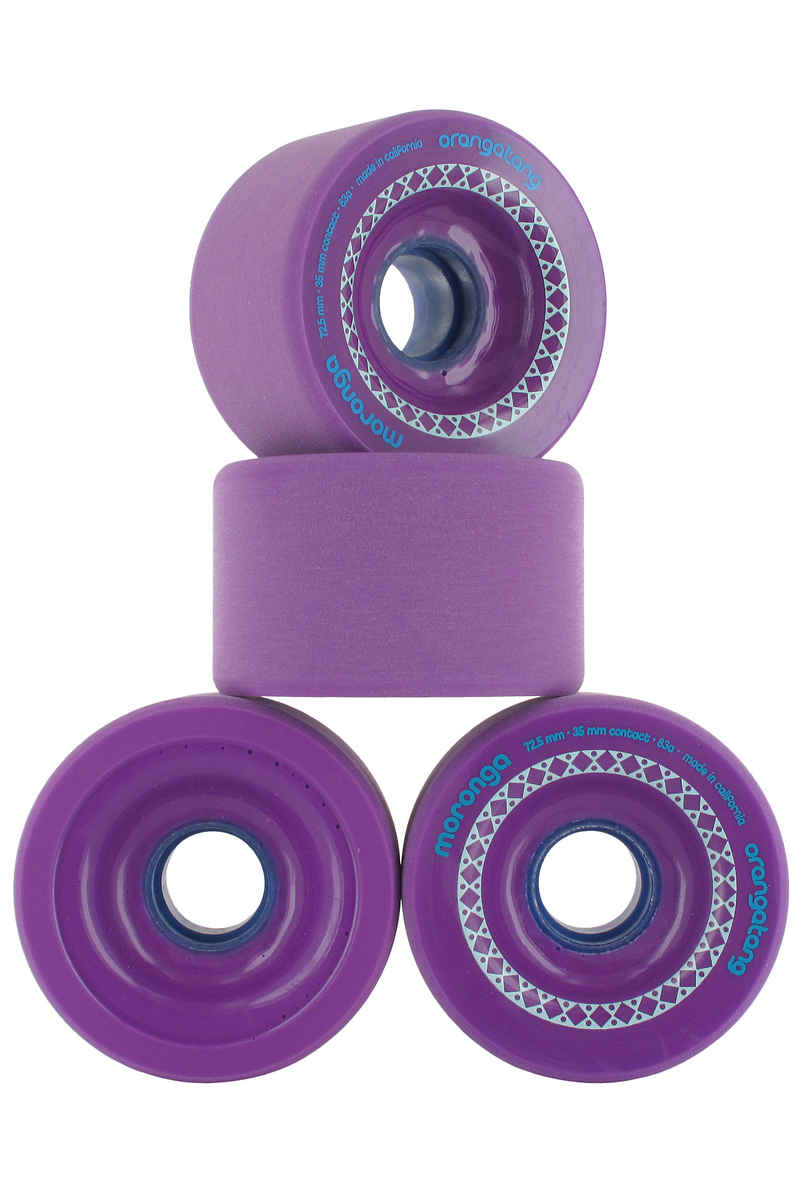 Orangatang Moronga 72.5mm 83A Rollen (purple) 4er Pack