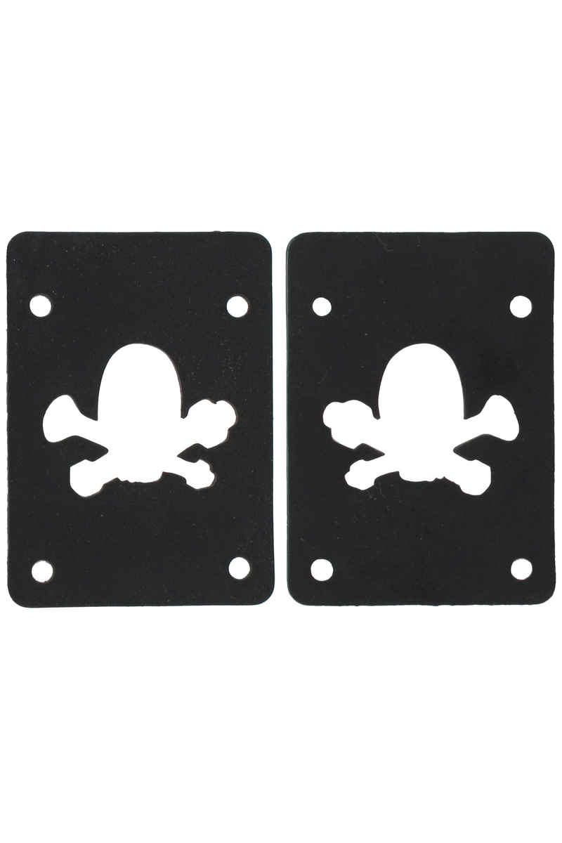 MOB Skateboards Skull Logo 2mm Shock Pads (black) 2er Pack
