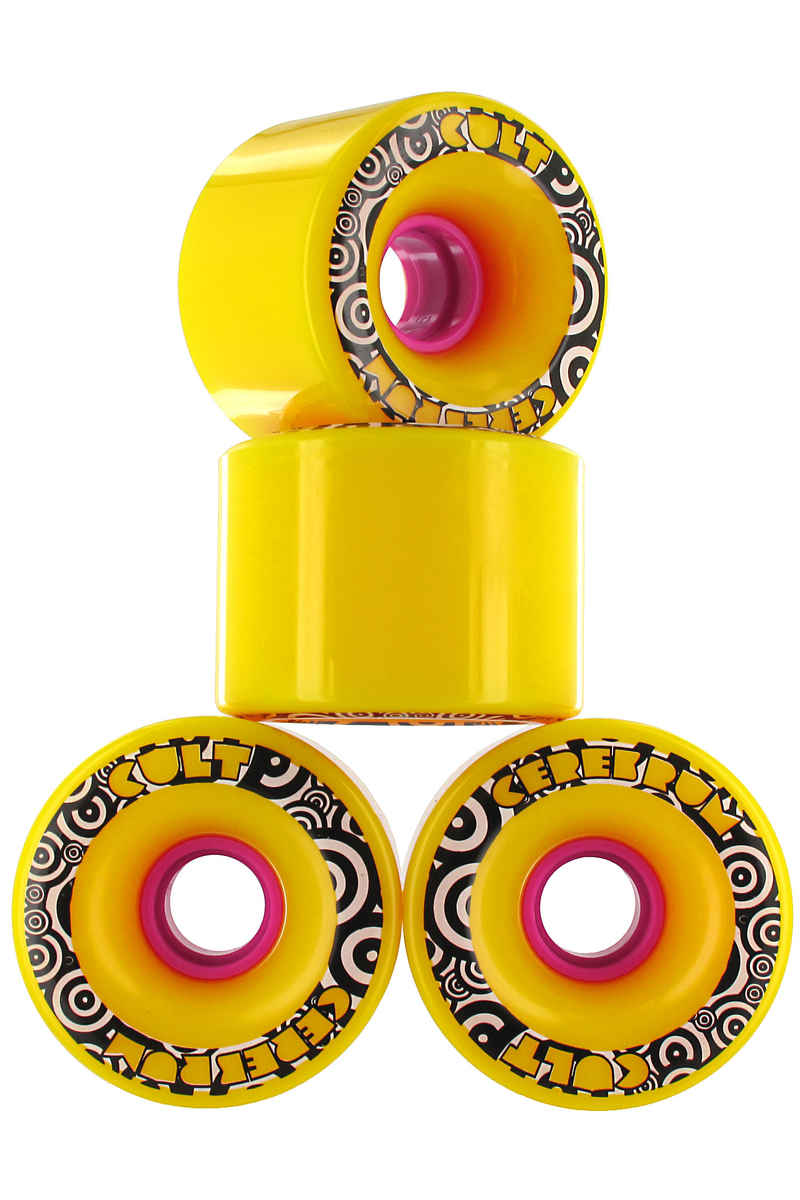 Cult Cerebrum CS Roue (yellow) 4 Pack 71mm 80A