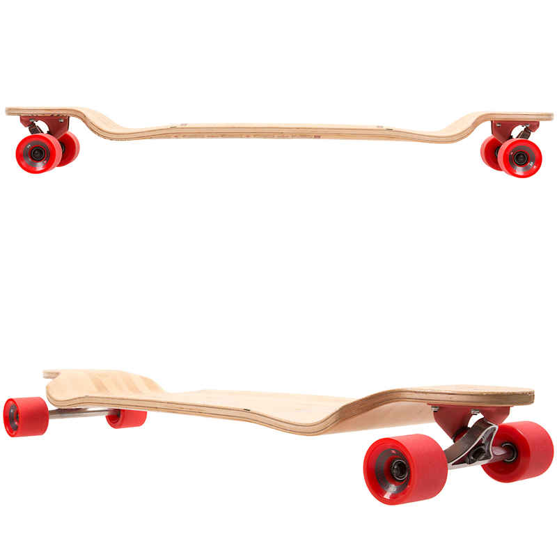 Globe Bannerstone 41" (104,1cm) Complete-Longboard (red bamboo)