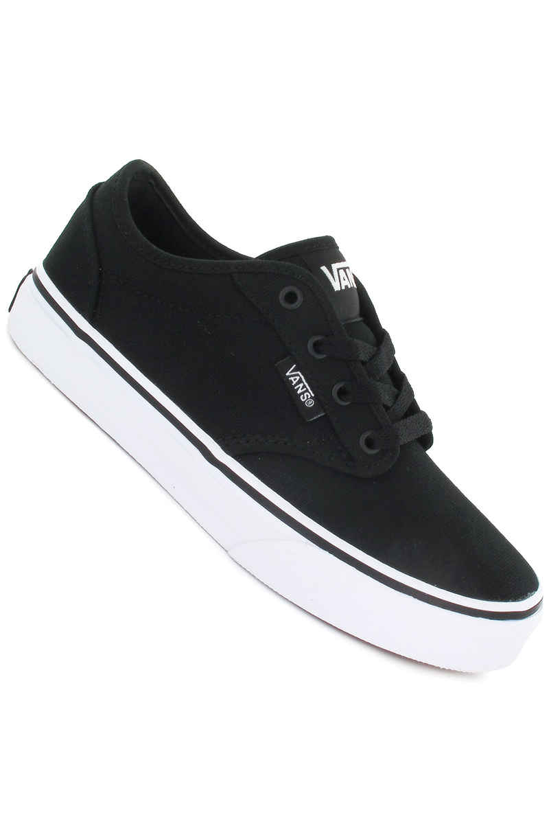 Vans atwood canvas black hot sale white