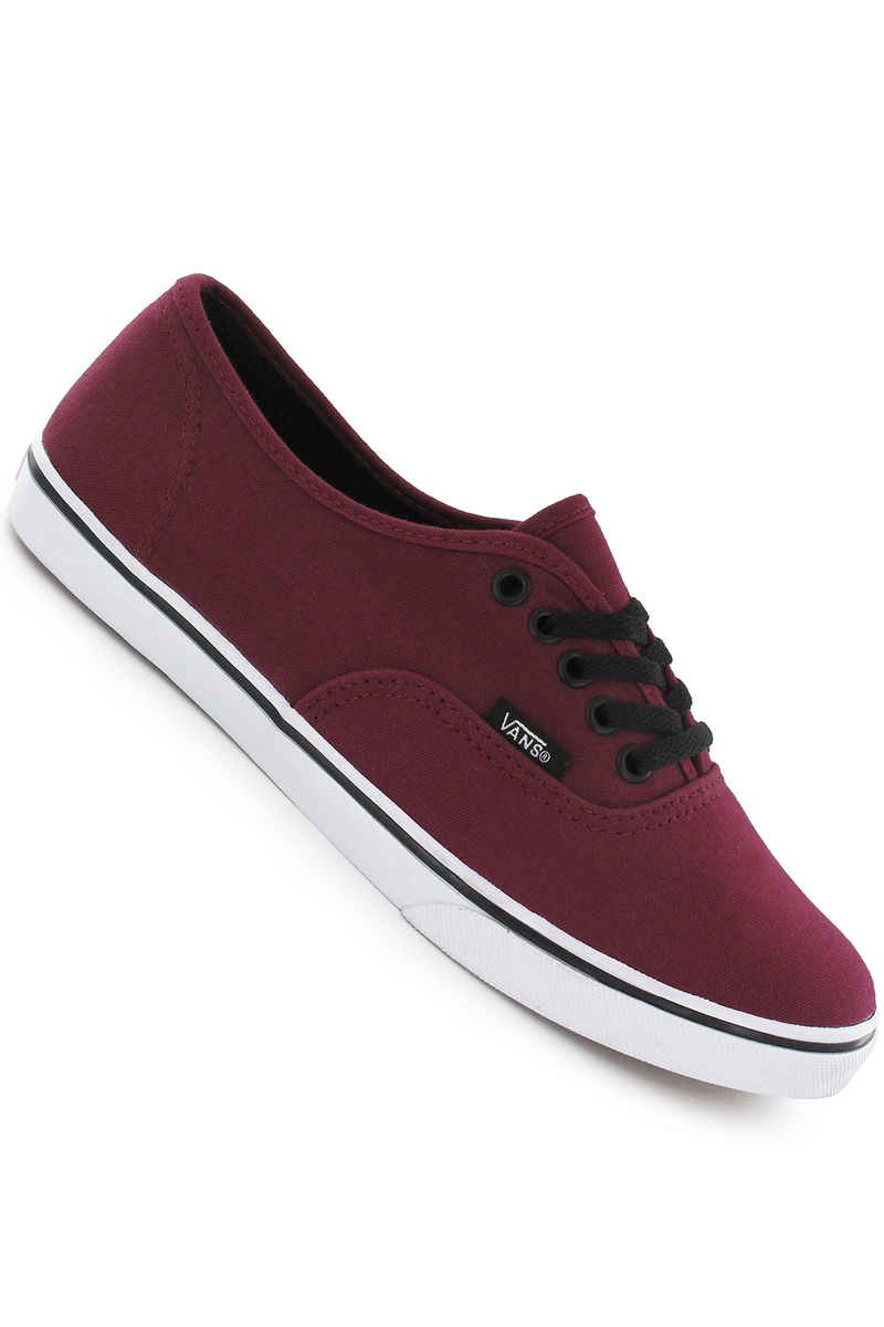 Vans Authentic Lo Pro Shoes Tawny Port True White Vans Authentic Lo Pro Shoes Tawny Port True White