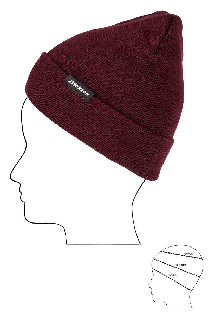 Dickies Alaska Beanie (maroon)
