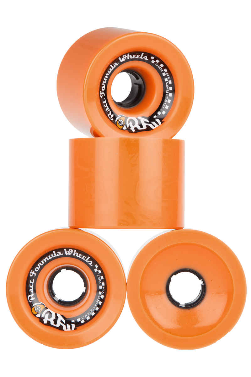Sector 9 Race Formula OS Wheels (orange) 4 Pack 72mm 82A
