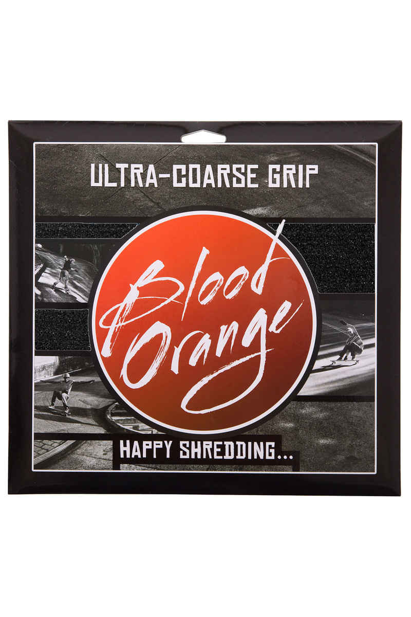 Blood Orange Heavy-Duty Ultra-Coarse Griptape (black) 4 Pack