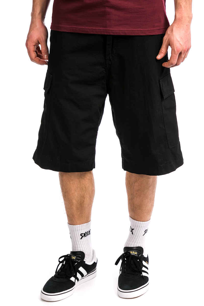 Carhartt WIP Cargo Columbia Shorts (black rinsed)