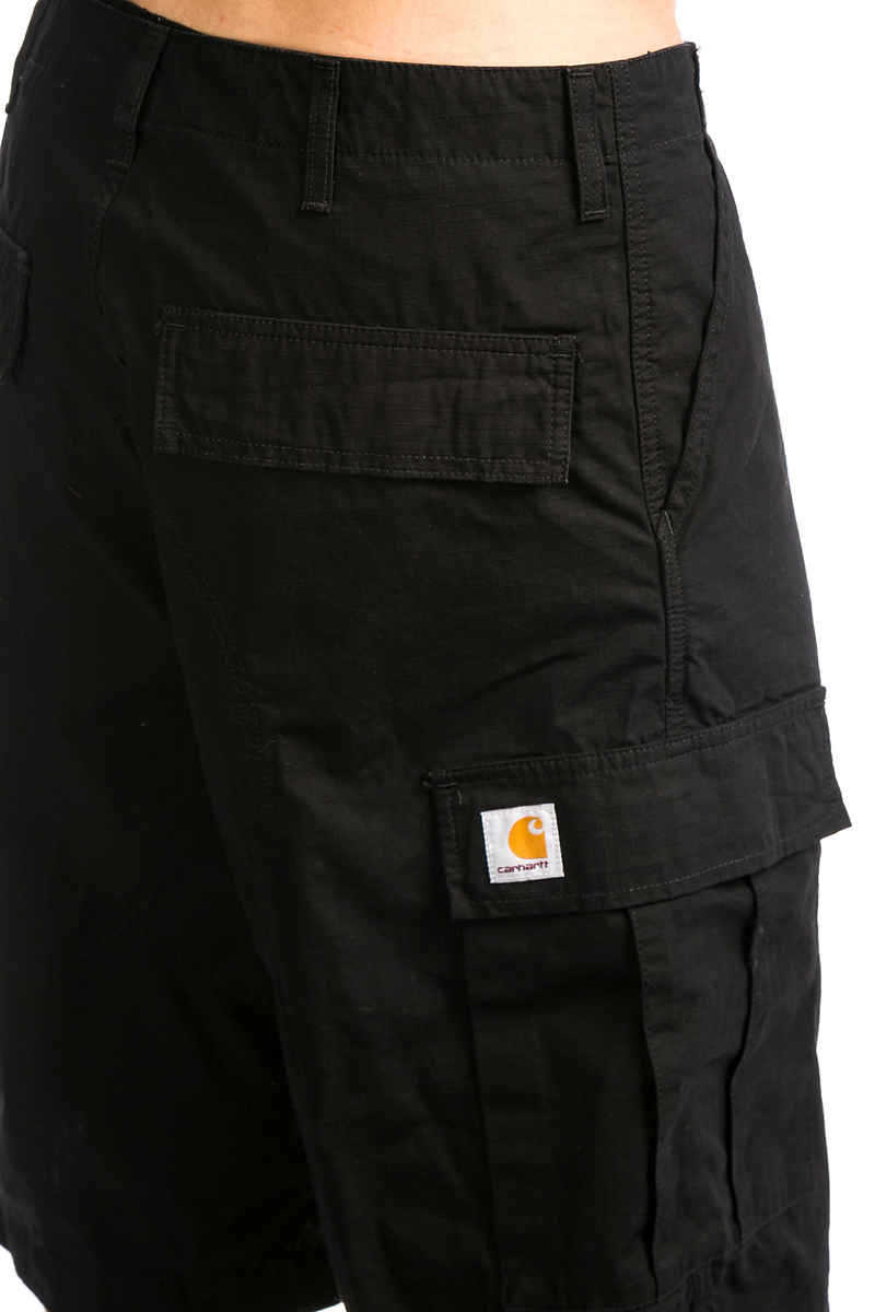 Carhartt WIP Cargo Columbia Shorts (black rinsed)