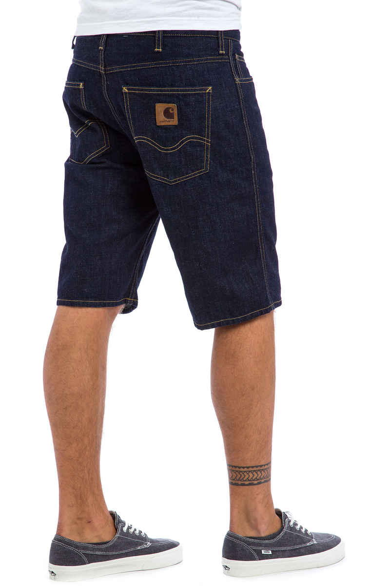 Carhartt WIP Western II Edgewood Shorts (blue rinsed)