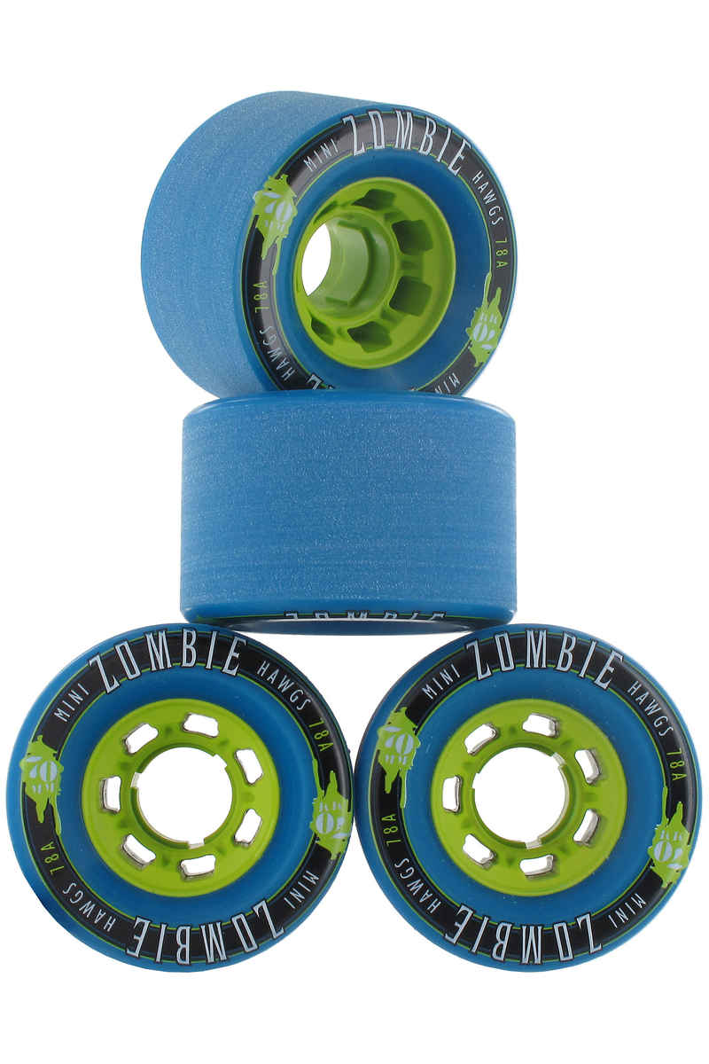 Hawgs Mini Zombies 70mm 78A Roue 2016 (blue) 4 Pack