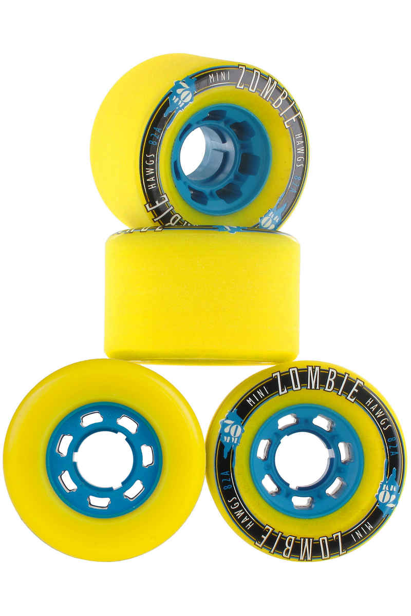 Hawgs Mini Zombies Roue 2016 (yellow) 4 Pack 70mm 82A