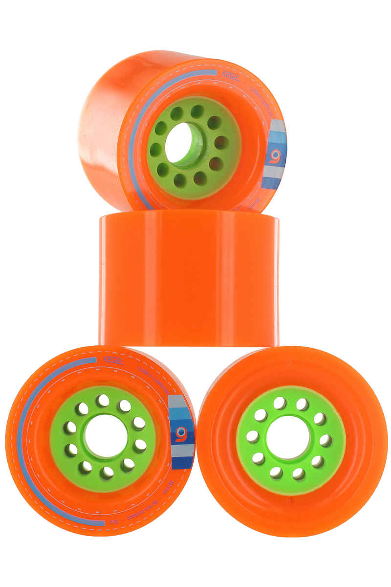 Orangatang Kegel Rueda (orange) Pack de 4 80mm 80A