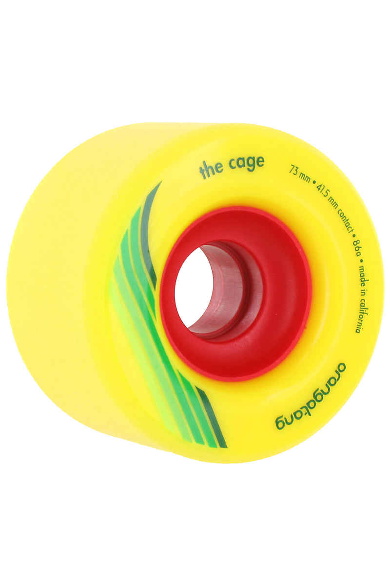Orangatang The Cage 73mm 86A Rollen (yellow) 4er Pack