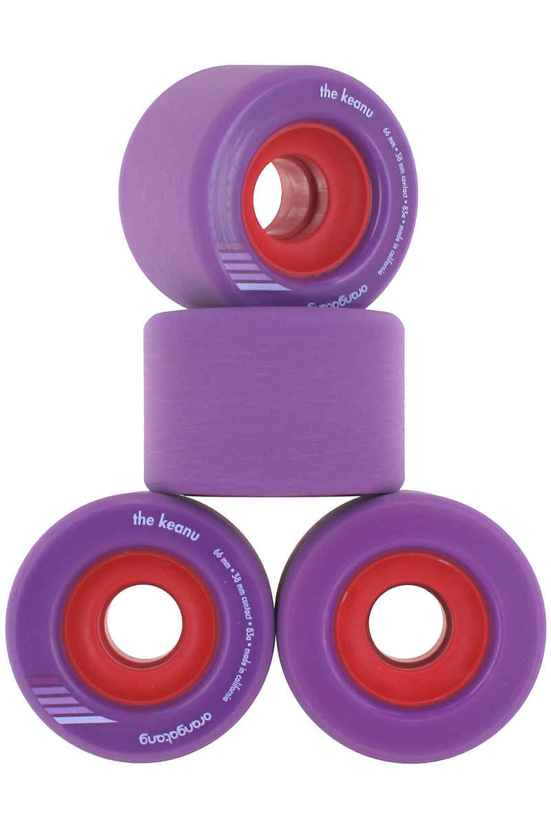 Orangatang The Keanu Wheels (purple) 83A 4 Pack 66mm