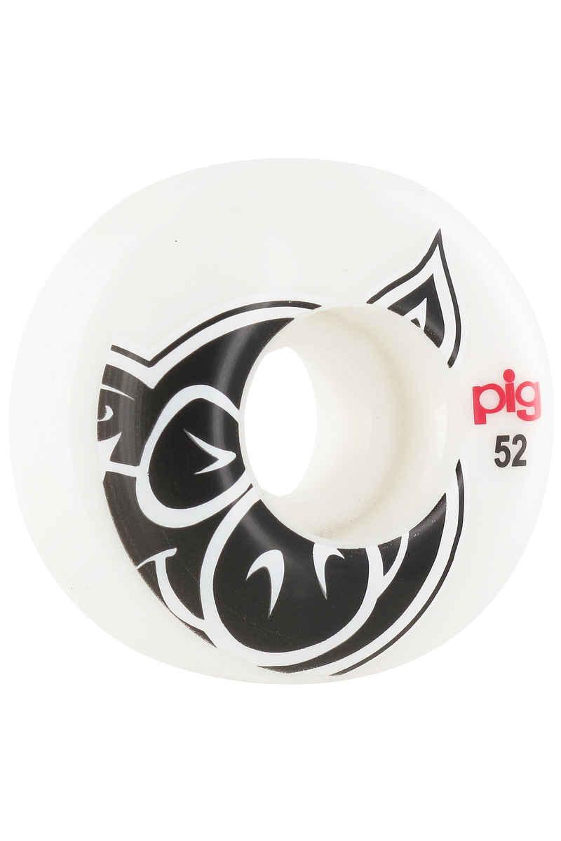 Pig Head Rollen (white) 52mm 101A 4er Pack