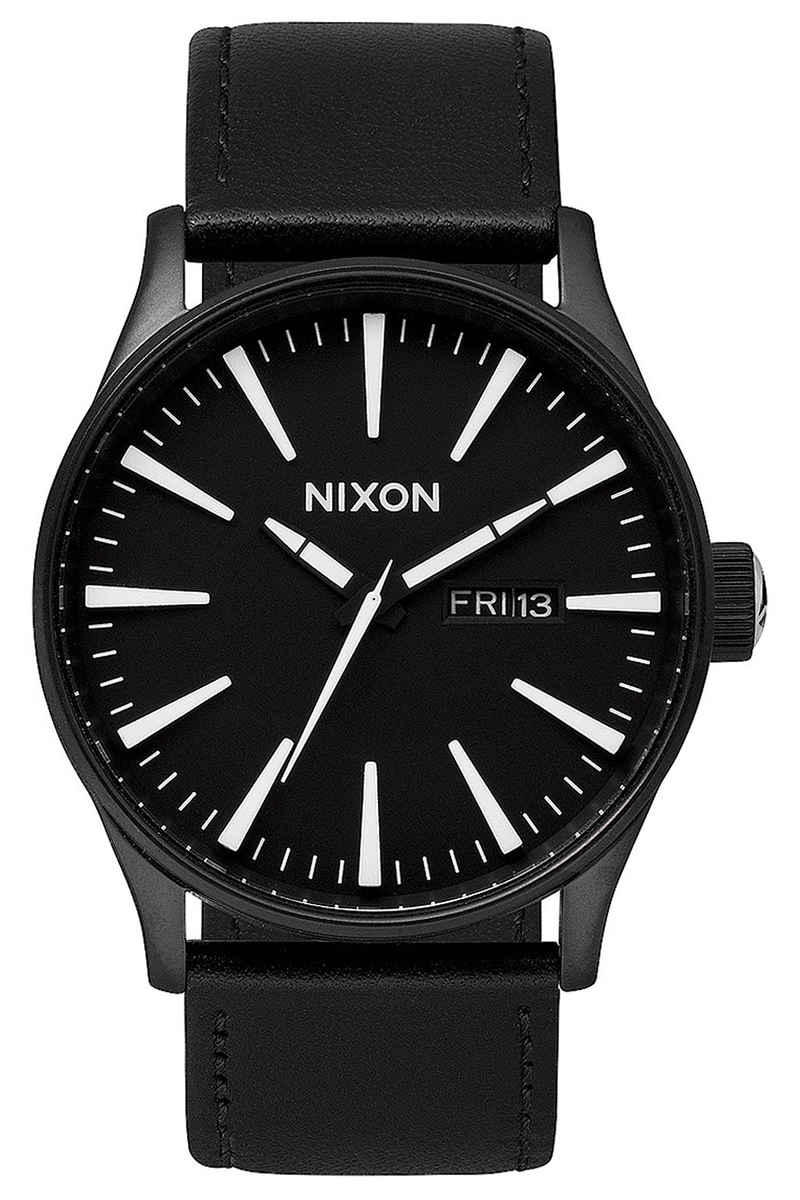 Nixon The Sentry Leather Orologio