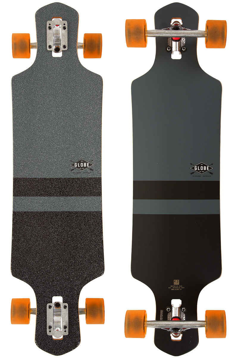 Globe Geminon 38.5" (98cm) Komplett-Longboard (charcoal black)