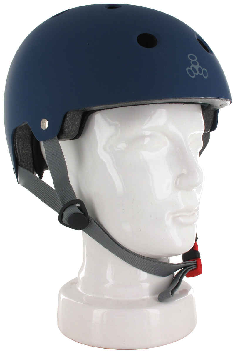Triple Eight Brainsaver Helm (blue rubber)