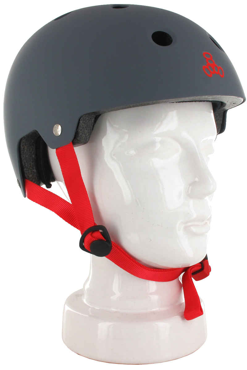 Triple Eight Brainsaver Helm (gun matte rubber)