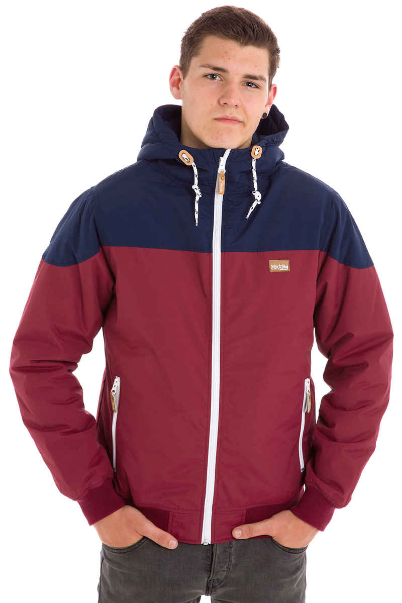 Iriedaily Insulaner Jacke (maroon)