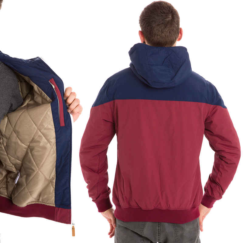 Iriedaily Insulaner Jacke (maroon)