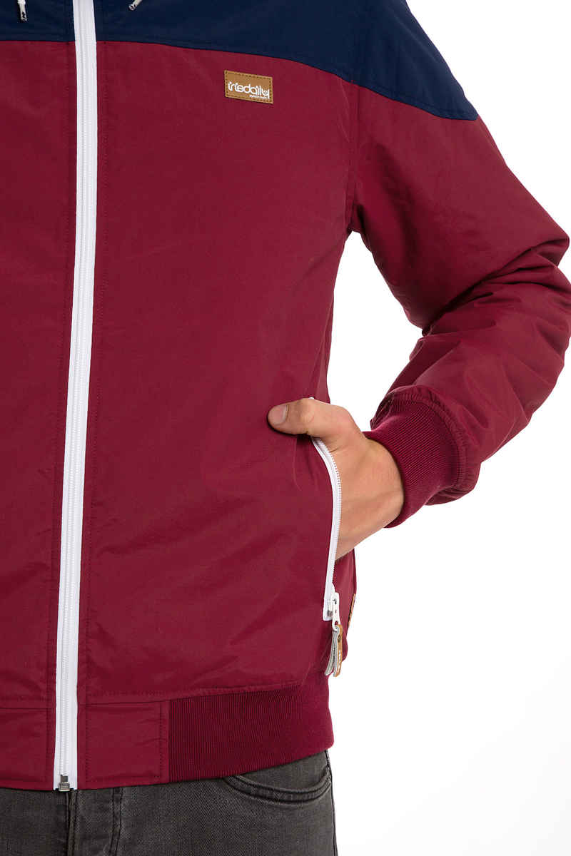 Iriedaily Insulaner Jacke (maroon)