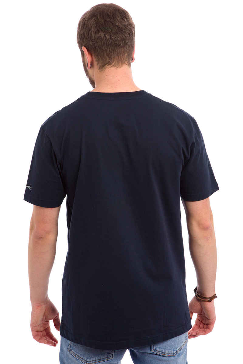 Cleptomanicx Möwe T-Shirt (dark navy)